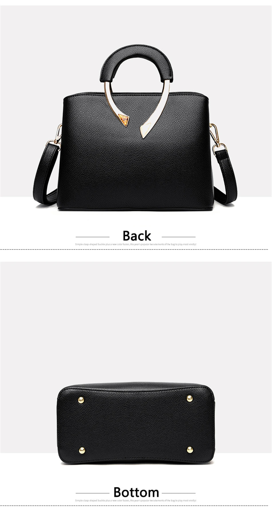 GENUINE VANDERWAH High Quality Pu Leather Casual Tote Luxury Handbags Women Bags Designer Shoulder Crossbody Bags for Women 2025