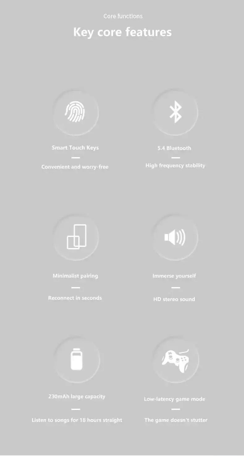 Wireless Bluetooth 5.4 Mecha Space Beetle Headset Transform Charging Case In-Ear Call Noise Cancellation RGB Hifi Gaming Earbuds
