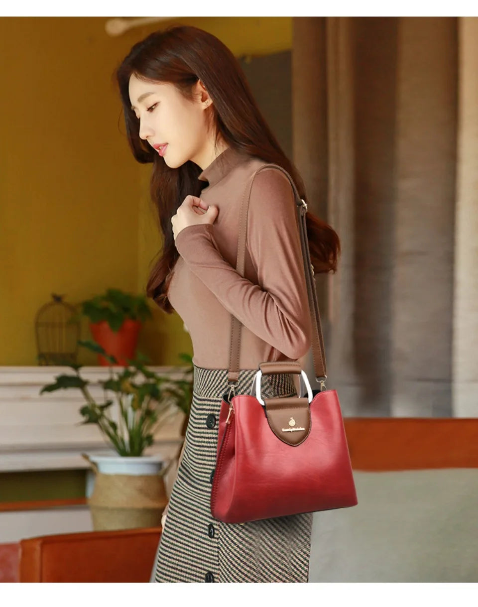 Genuine Brand Tote Bag Leather Luxury Handbags Women Bags Designer Handbags High Quality Ladies Crossbody Hand Bags for Women My Store