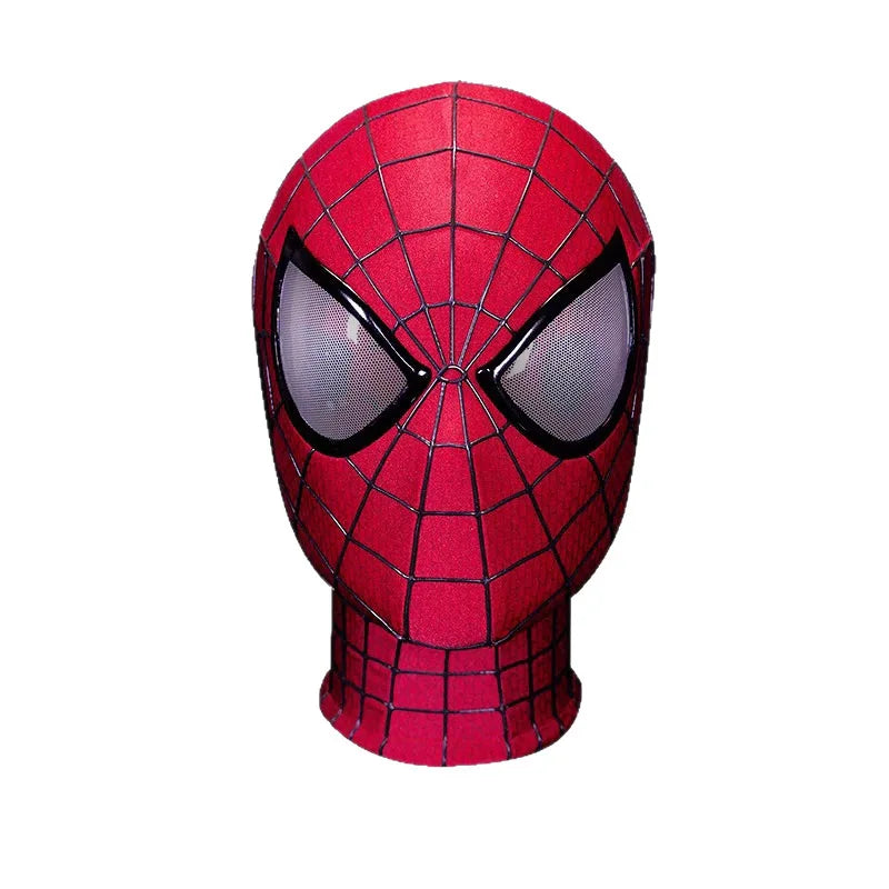 Handmade Spider-Man 2 Movie Accuracy Garfield Version Cosplay Mask Peter Parker Handicraft Collectible Item for Gift