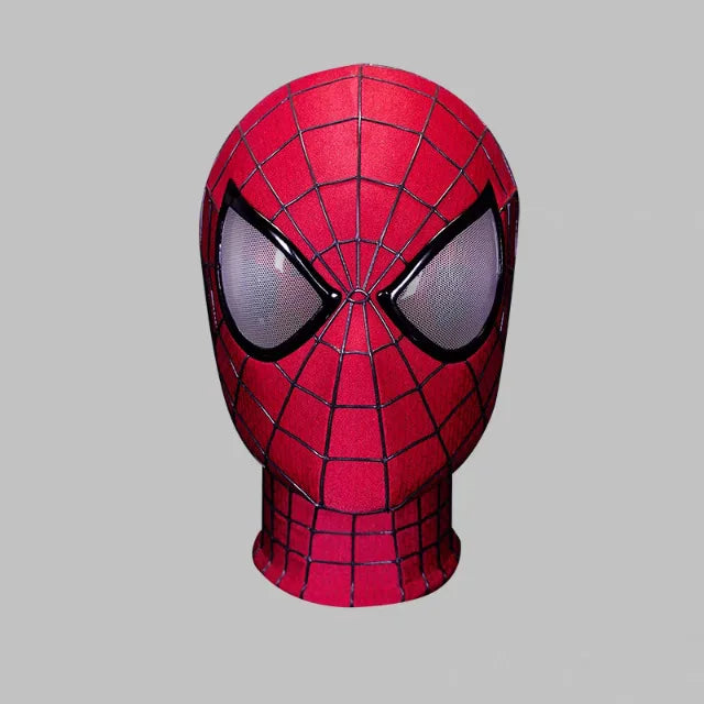 Handmade Spider-Man 2 Movie Accuracy Garfield Version Cosplay Mask Peter Parker Handicraft Collectible Item for Gift