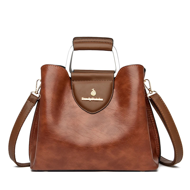 Genuine Brand Tote Bag Leather Luxury Handbags Women Bags Designer Handbags High Quality Ladies Crossbody Hand Bags for Women My Store