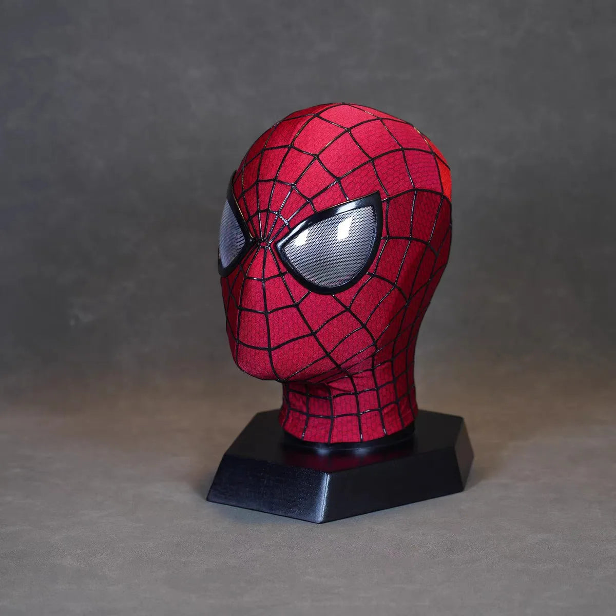 Handmade Spider-Man 2 Movie Accuracy Garfield Version Cosplay Mask Peter Parker Handicraft Collectible Item for Gift